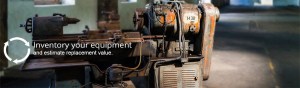 Picture of a rusting machinery representing the Life Cycle Analysis service ISES Corporation offers with "Inventory your equipment and estimate replacement value" on the image.